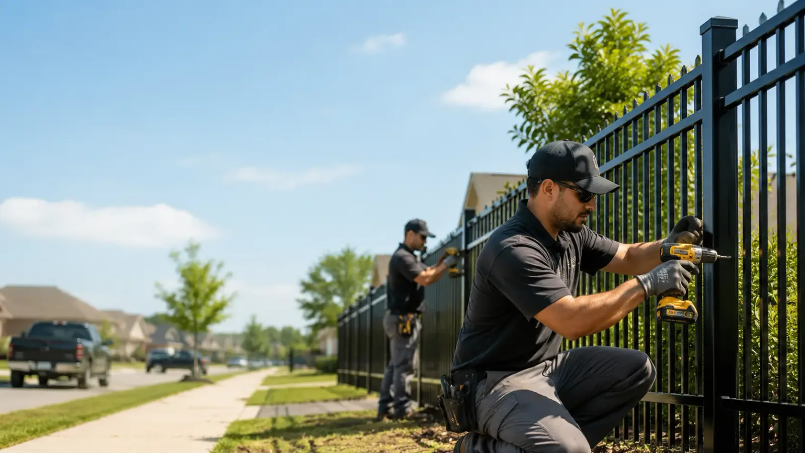Metal Fence Installation in Vandalia, OH